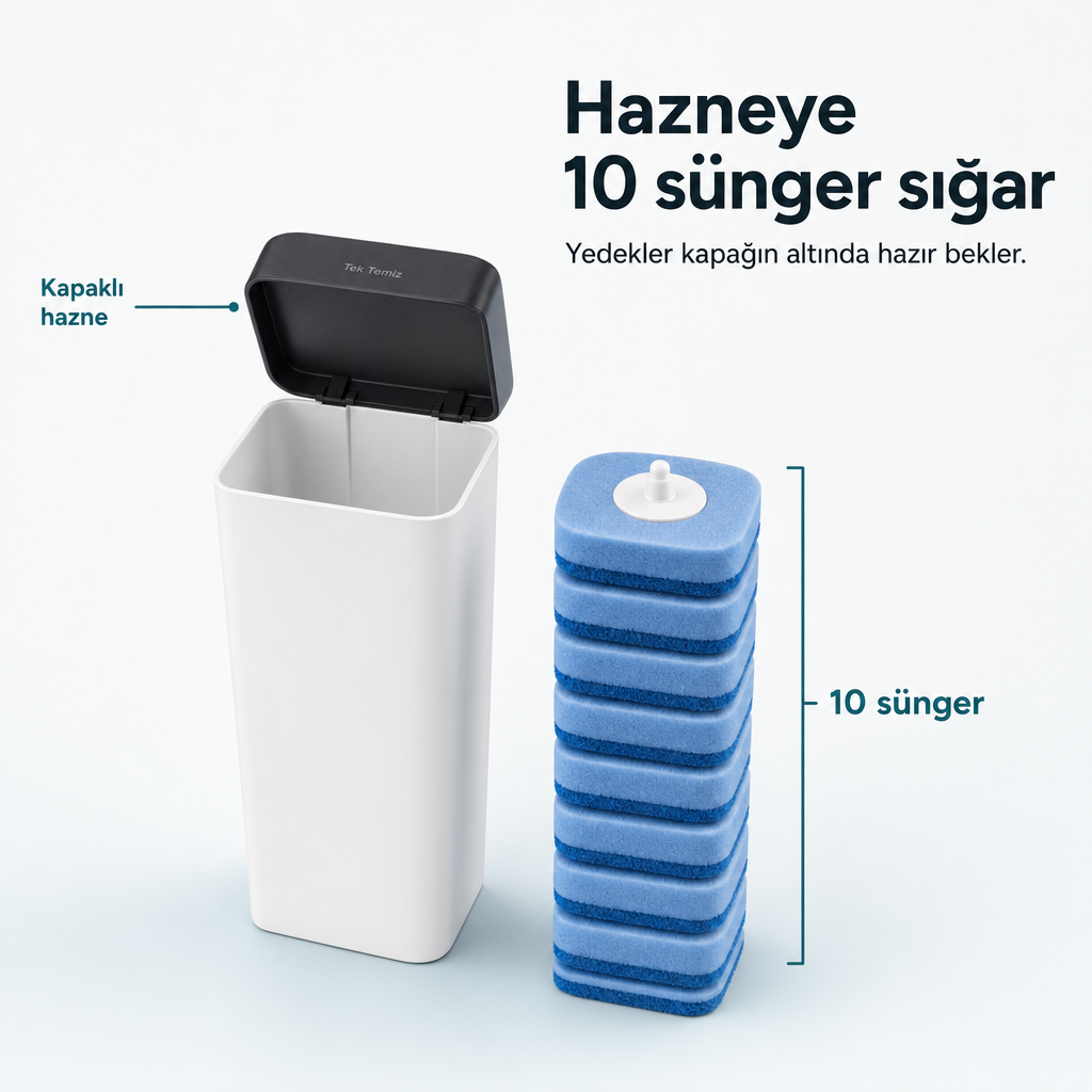 Tek Kullanımlık Tuvalet Fırçası