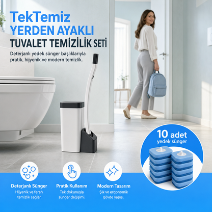 Tek Kullanımlık Tuvalet Fırçası