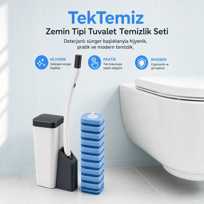 Tek Kullanımlık Tuvalet Fırçası